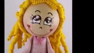 anabel Fofucha Doll fofuchas en foamy, foamy doll, fofuchas goma eva