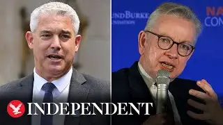 Watch again: Steve Barclay and Michael Gove address Conservative Party conference