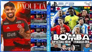 🔥NOVO!!! BOMBA PATCH 202 (PS2) ATUALIZADO LAN&Ccedil;AMENTO EDITOR PLAY MIX ITAQUI