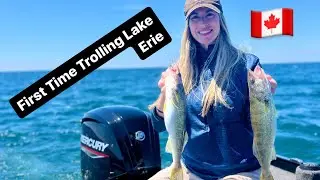 First-Time Trolling on Lake Erie: Epic Canada Fishing Adventure! 🎣