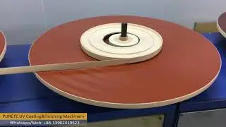 Edge band Roller Coating Line , edge banding surface treatment, UV coating, stain ,primer ,topcoat