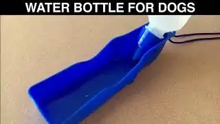 Portable Squeeze Water Bottle for Dogs