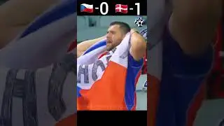 Czech Republic VS Denmark 2020 UEFA Euro Quarter Final Match 4 Highlights #youtube #shorts #football