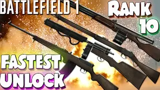 BF1: FASTEST WAY TO RANK UP LEVEL 50 CLASSES (Battlefield 1 Tips/Guide)