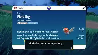 Where to find Fletchling | Pokemon Scarlet and Violet