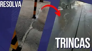 Como reparar tincas em Juntas de Piso