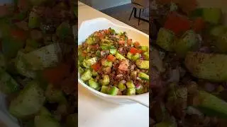 ✨Crispy lentils salad