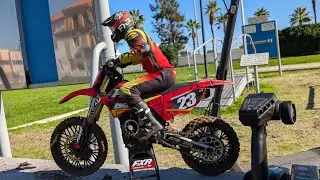 Rc losi promoto mx #fxrracing #kyb #motocross #losirc #mud