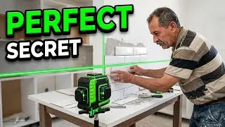 I bought a laser level because it has become essential in installing ceramic and marble tiles