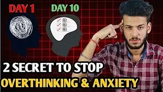 Stop overthinking & anxiety with this 2 Tricks | Samar jha