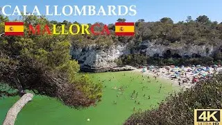 CALA LLOMBARDS, MALLORCA, SPAIN 🇪🇸 - by drone [4K]