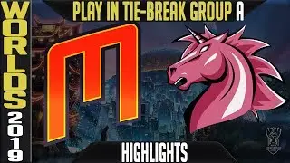 MMM vs UOL Highlights | Worlds 2019 Play In Day 3 Group A TIE BREAKER | Mammoth vs Unicorns of Love
