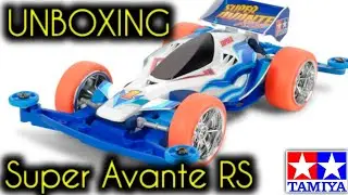 UNBOXING SUPER AVANTE RS - Tamiya Mini 4WD
