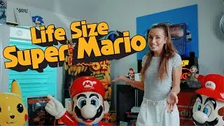 4 Foot Life Size Super Mario Statue! Yes they exist and are extremely hard to find.