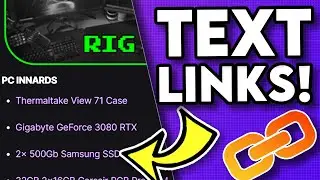 🔗 Как добавить текстовые ссылки в описания панелей Twitch (например, ссылки Amazon!)