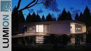 LUMION RENDERING LAKE HOUSE EXTERIOR #33