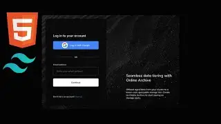 Login Dark Theme