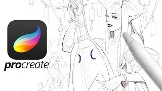 【Procreate】Japan Music 05 Artline Fishman
