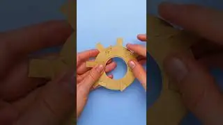 DIY Card with MOVING Donut Decor! 🍩💌 #diy #valentinesday #handmade