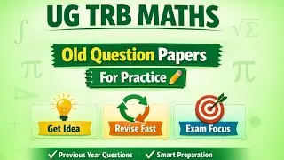 Ug trb maths # old question paper for practice #part 6#