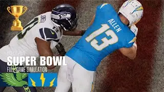 Seahawks vs. Chargers | 2025-26 Super Bowl | Madden NFL 26 Simulation