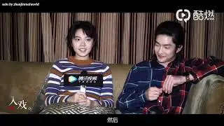 [ENG SUB] Zhao Jinmai & Qu Chuxiao 入戏 Interview - The Wandering Earth (2019)