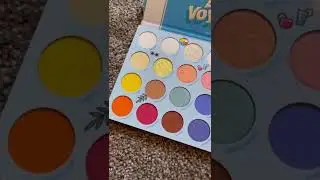 COLOURPOP BT21 BON VOYAGE EYESHADOW PALETTE #shorts #makeupshorts