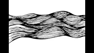 From Paper to Vector_Hand_Drawn Abstract Line Art Timelapse | Adobe Illustrator Process