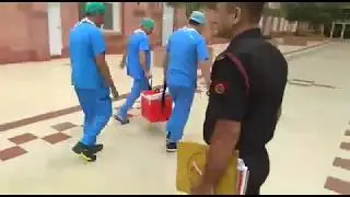 Watch Green Corridor - Organ Transplant to Army R & R Hospital in 6 Minute | Delhi Traffic Police