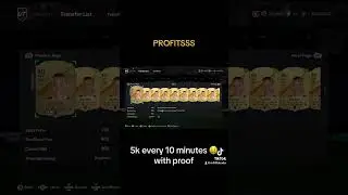 20k in 10 minutes 🔥🔥🔥🔥🤑 #fc24 #fc24trading #trading #fifatrading