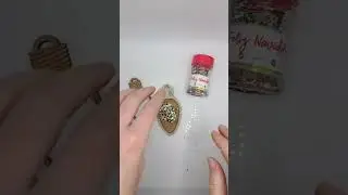 DIY Christmas Light Shaker Ornaments Laser Cut