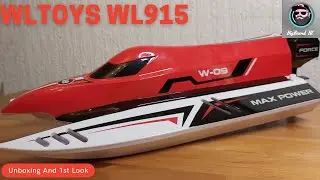 WLTOYS WL915 RC Speed Boat Unboxing 1ST Look