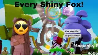Making *EVERY* Shiny Fox In RoPets!