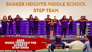 Opening Act but Main Event Energy! Shaker Heights Middle School Step Team 💯 | 2025 MTTS Step Show