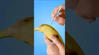 Ломтики банана &mdash; волшебство! @Zackdfilms #shorts #shortsfeed #hack #banana #foodhacks #lifehacks