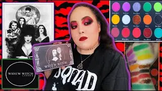 🕷🥀GLAMOUR GHOUL PALETTE | Widow Witch Lashes | Indie Brand🖤
