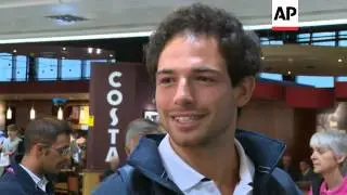 More athletes arrive for the Olympics