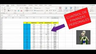 FINANZAS PERSONALES: HOJA DE CALCULO EN EXCEL (BÁSICO)