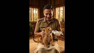 He Saved a Lion Cub&hellip; Then Did the Hardest Thing ❤️🦁 #viral #kindness #viralshorts #lion