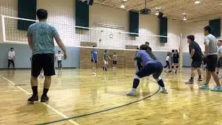 Lansing open gym Hmong volleyball 1