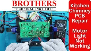 Chimney PCB Repair | Motor And Light Now Working #chimney #chimneypcb #chimneypcbrepair #training