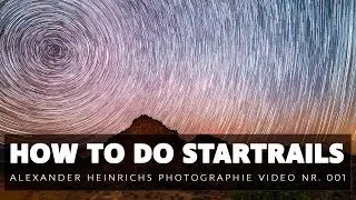 How to do startrail pictures - ah-photo Video 001 in English