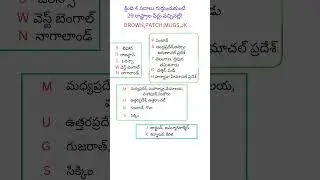 #india #states #indianstates #english #words #language #telugu  #alphabet #gk  #youtubeshorts