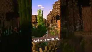 Жабок не видно 🕵🏻&zwj;♂️  #minecraftvr #vr #survival #adventure #game #minecraft #coop