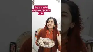 pugga special ladoo(pugge ke ladoo)Jammu dogri special #shorts #how #diy #jammu #dogri #पुग्गा #new