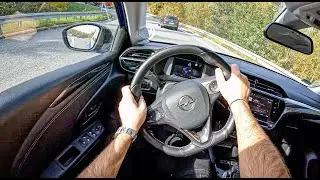 2021 Opel CORSA-e TOP SPEED, 0-100 [136HP] | POV Test Drive #953 Joe Black