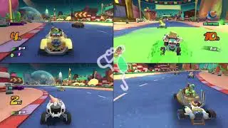 Nickelodeon kart racers (3 player)
