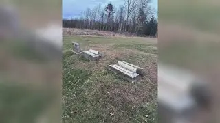 Cemetery vandalism in Charleston under investigation