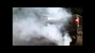 BLACK DODGE SHORTBED, BURNOUT, BOG, AND HOP,JEFFREYS MUD BOG 2012