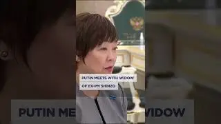 Putin Meets Widow of Shinzo Abe in Moscow | Diplomatic Tribute | DRM News | AC1B